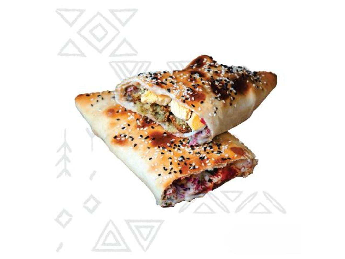 فطيرة فلافل