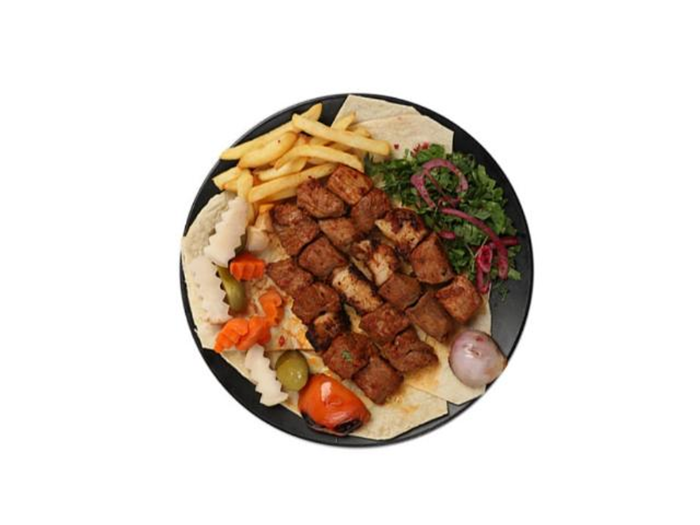 نص كيلو اوصال لحم