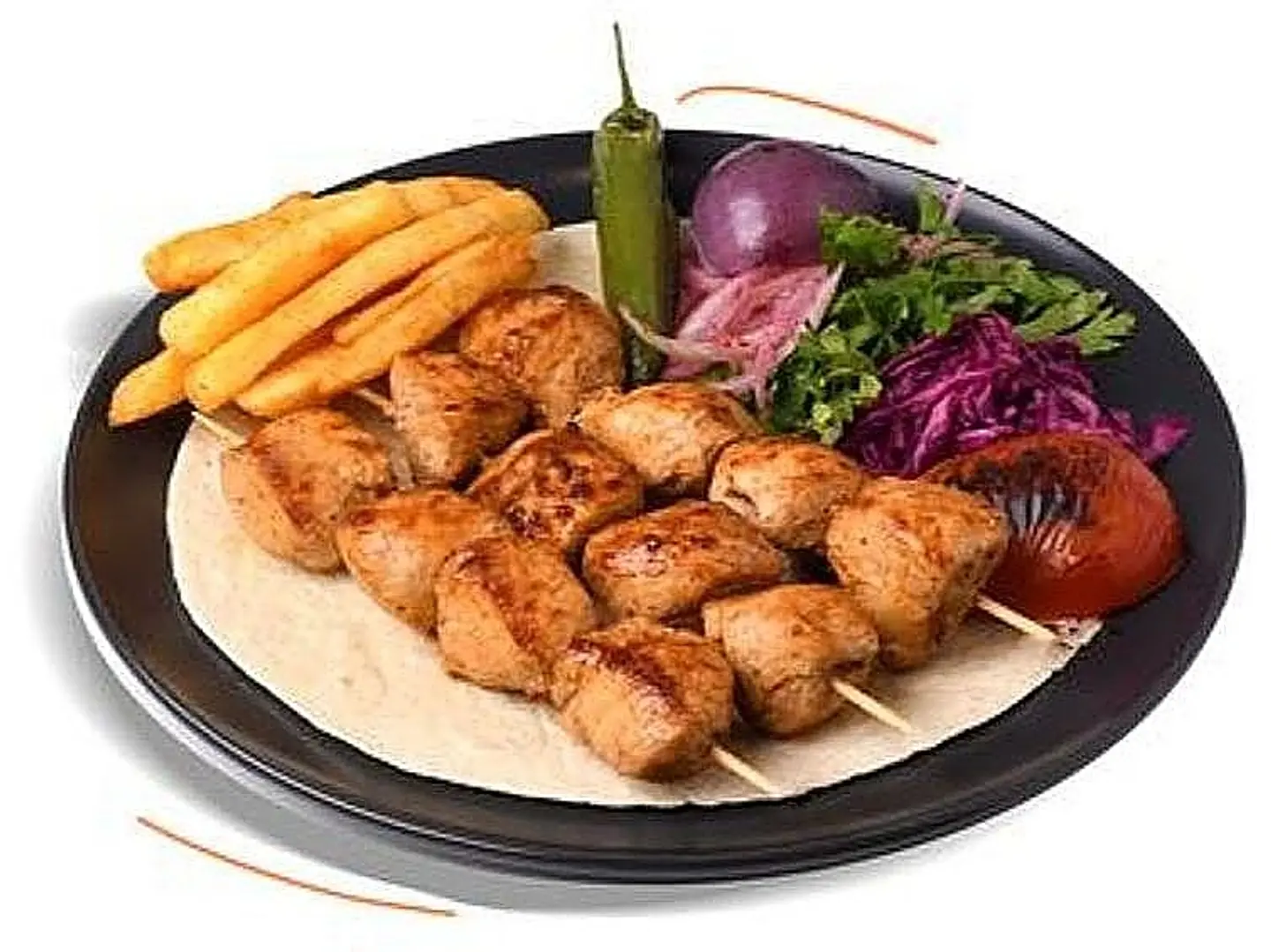 şhish Tawouk Grilled Plate