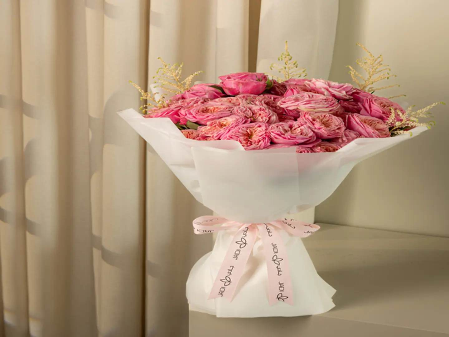 باقة بيبي جراند الوردية