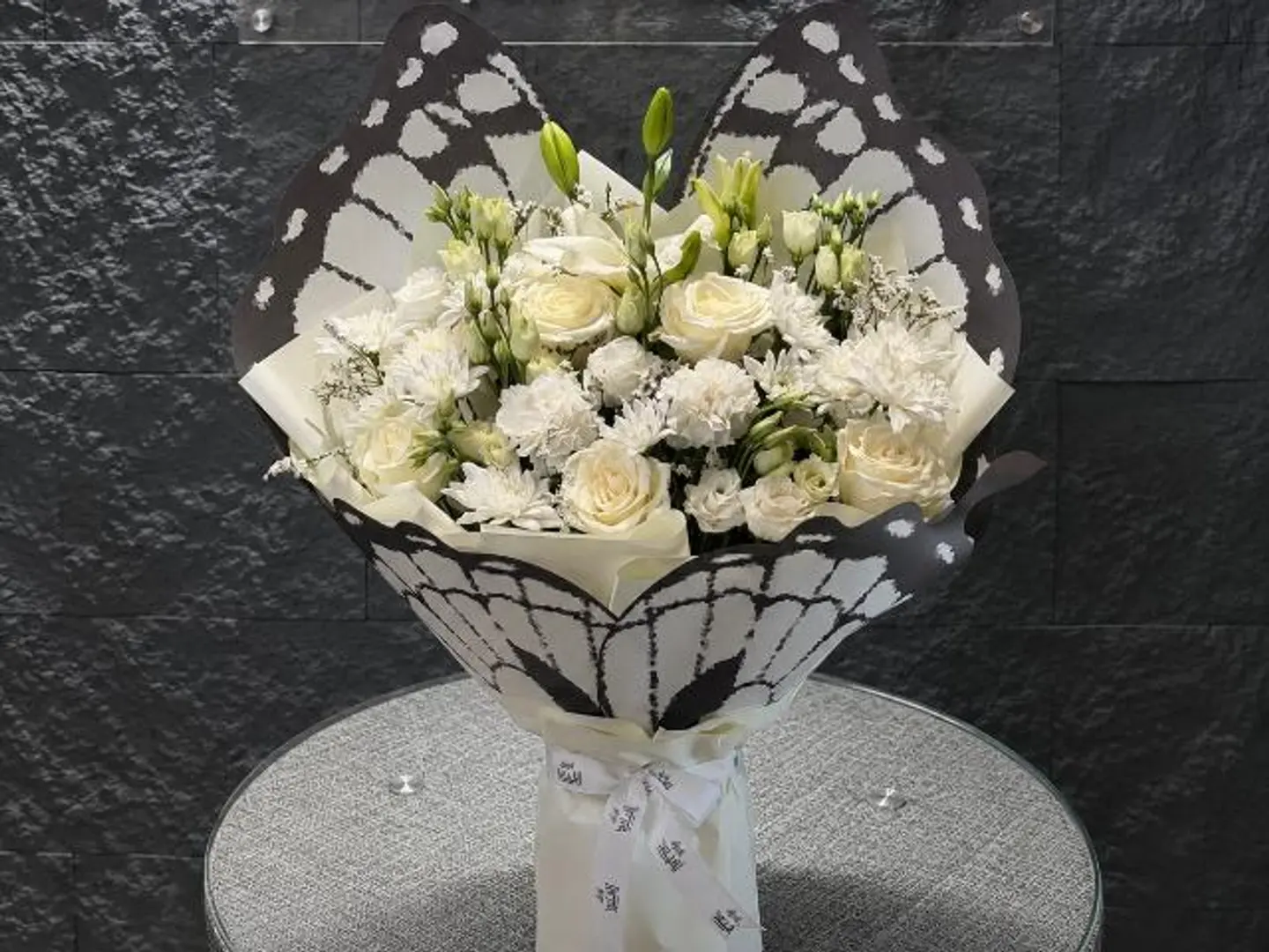 White Butterfly Bouquet