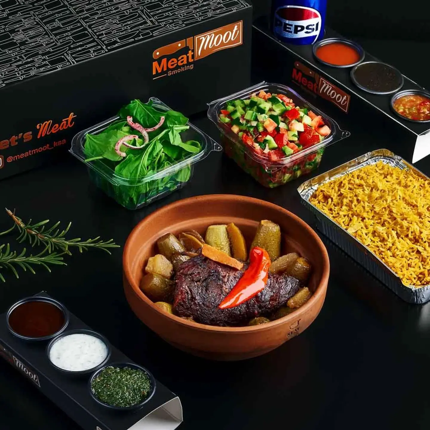 بريسكت مع الخضار