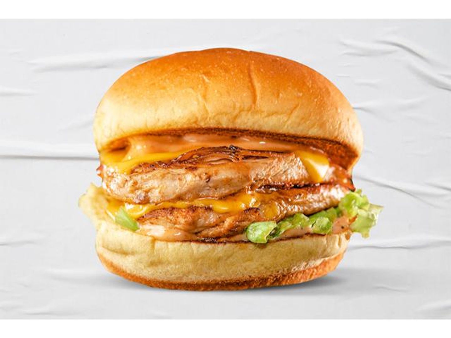 Double Chicken Burger