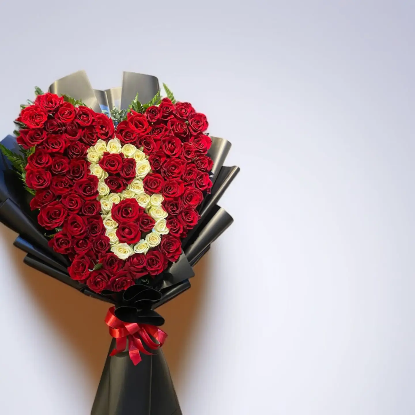 A Royal Heart With Your Letter