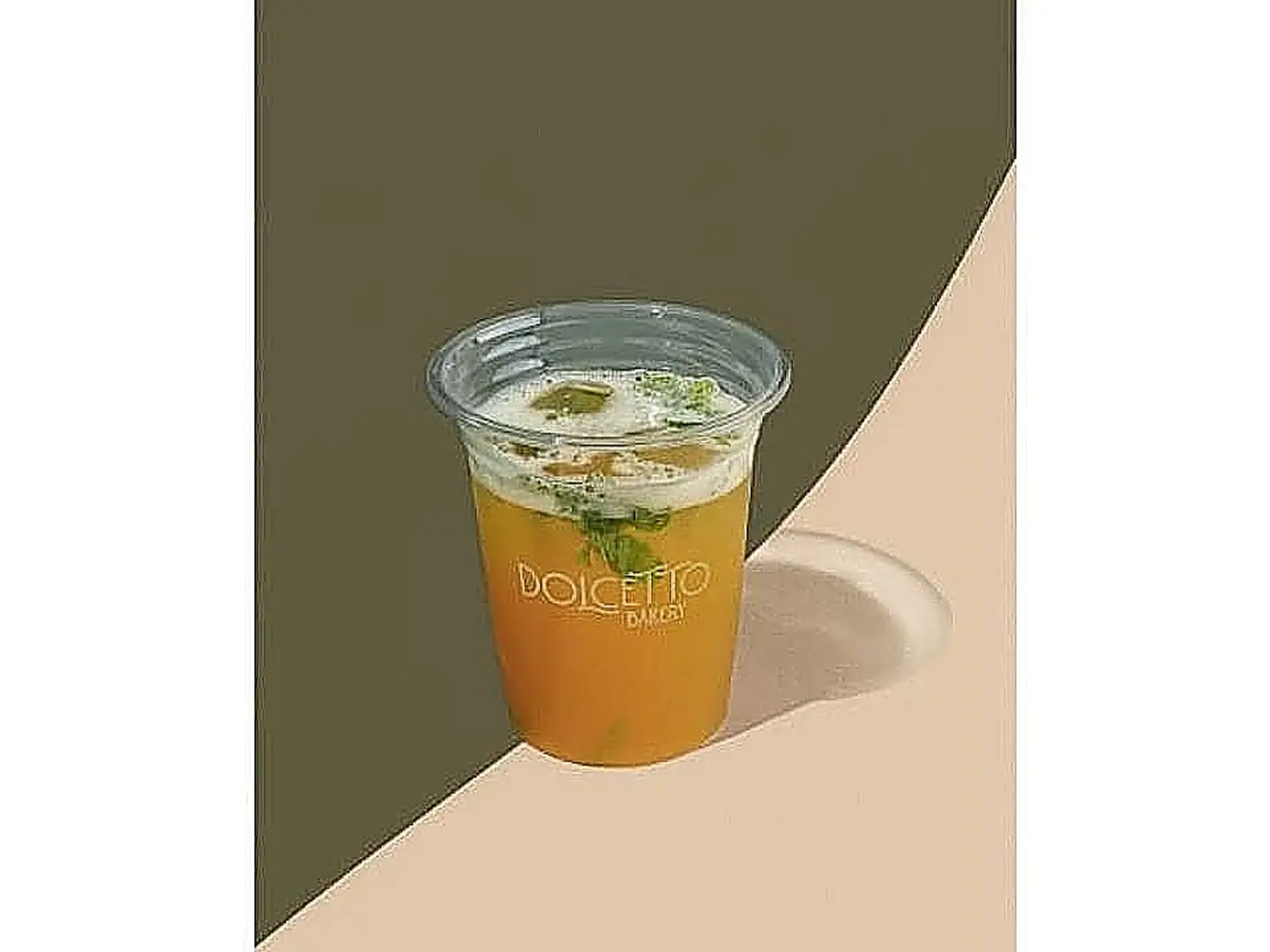 شاي مثلج الباشن