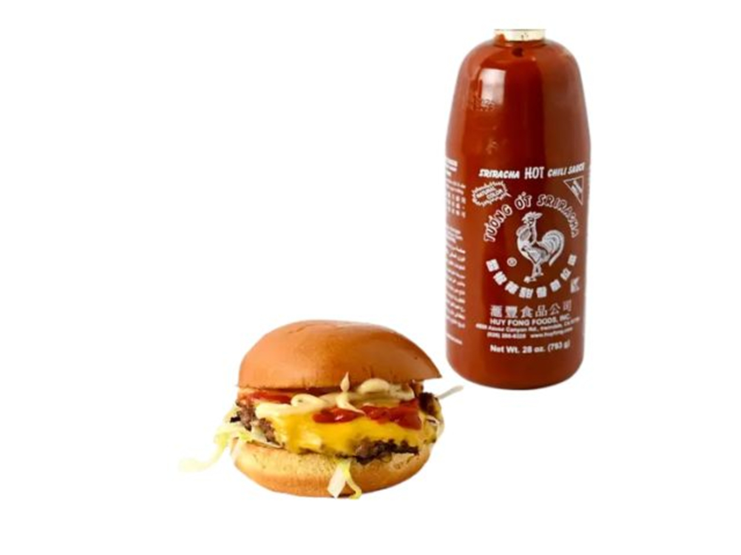 Single Meat Sriracha Sandwich