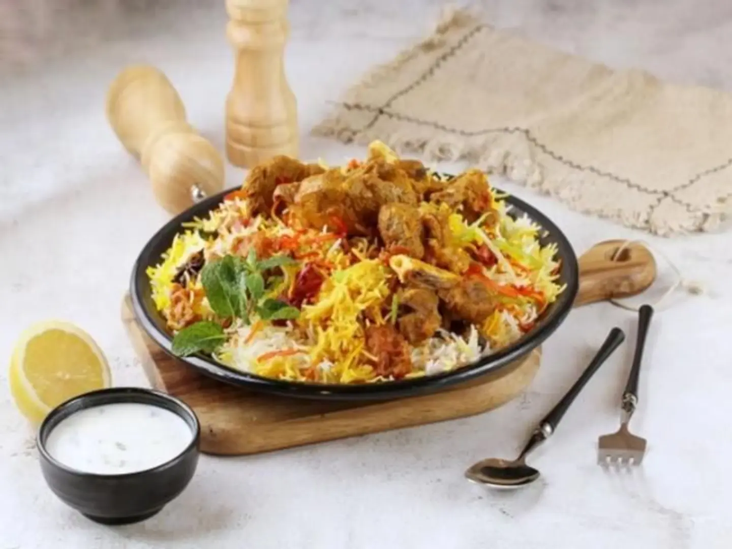 Meat Biryani