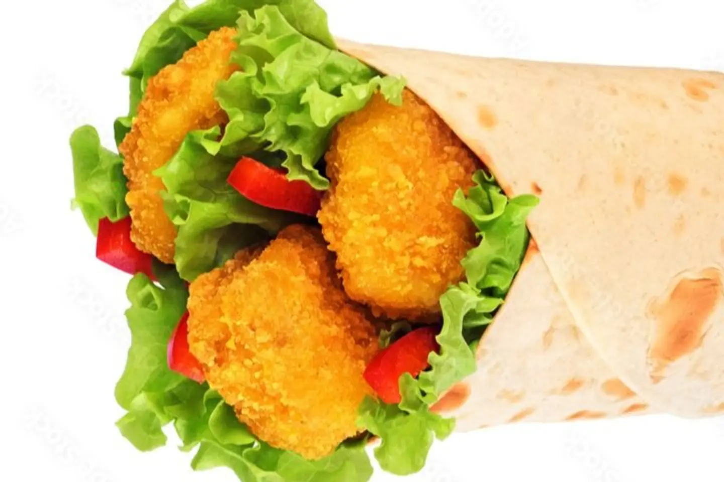 ساندويتش ناجت دجاج حار