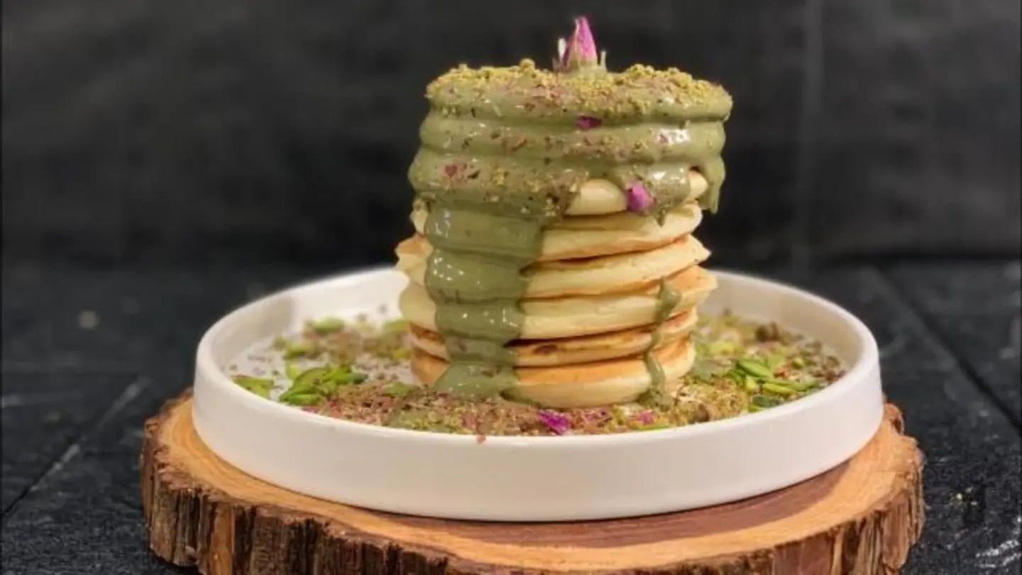 Pistachio Pan Cake