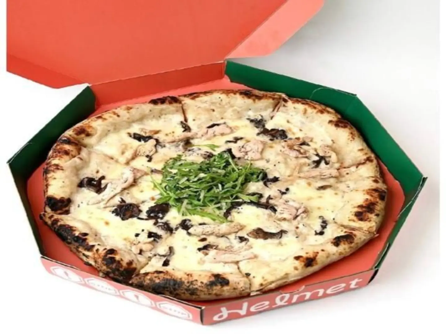 Truffle Mushroom Chicken Pizza