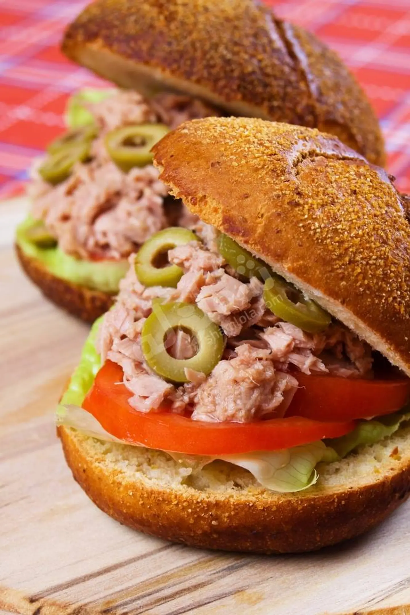 سندوتش برجر تونة