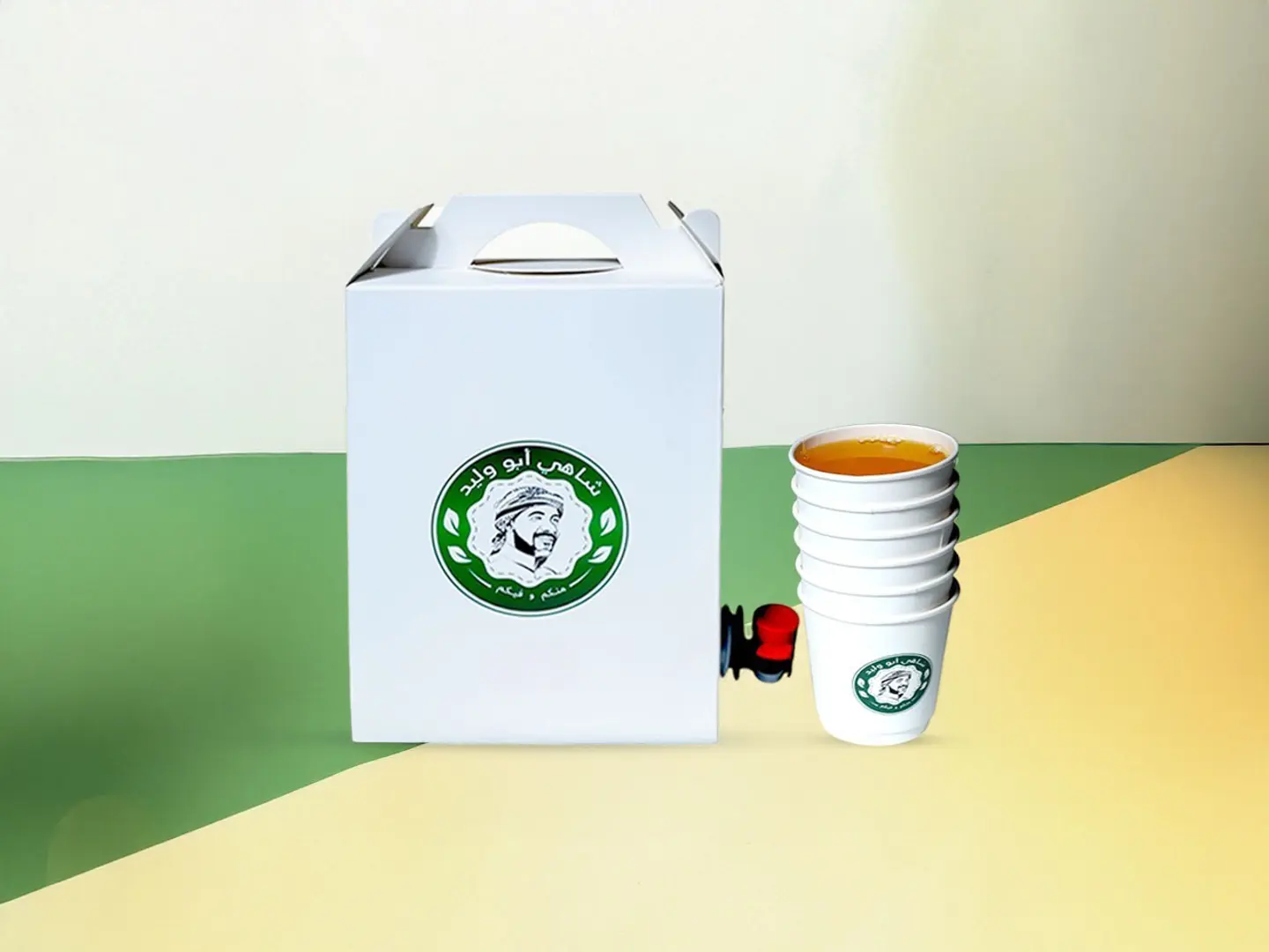 وكس النعناع والزعفران ۲ لتر