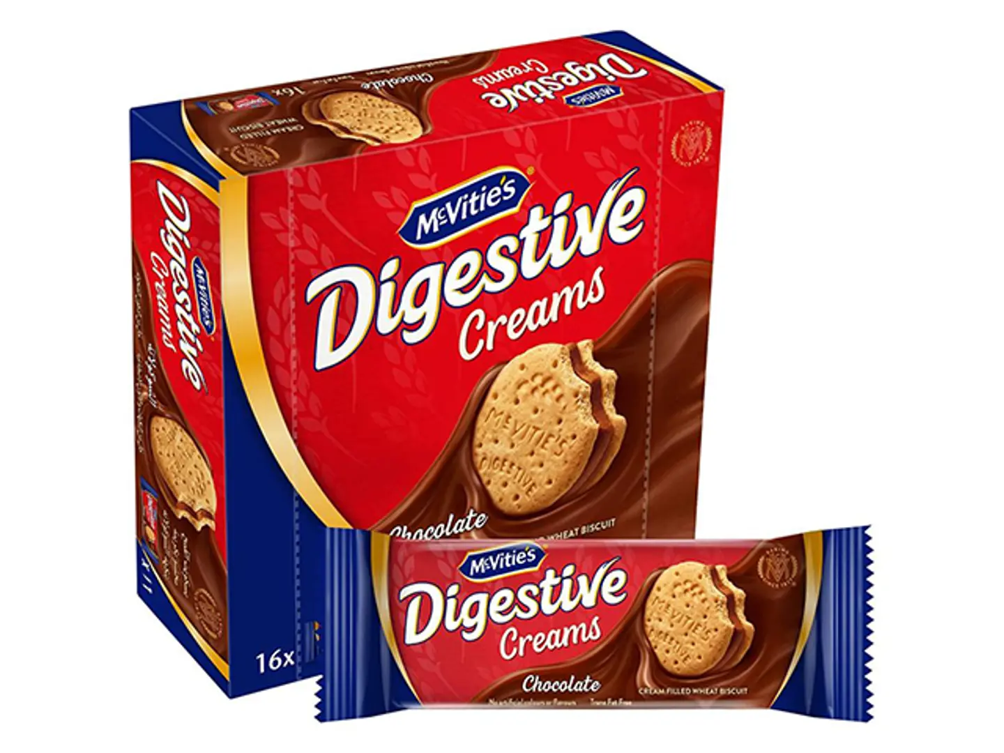 Mc Vities Digestive With Chocolate Cream