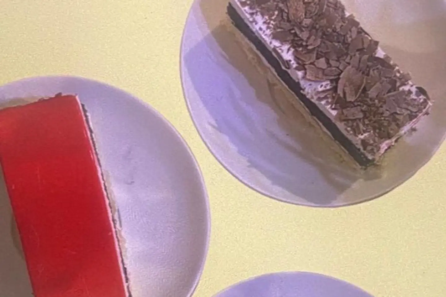 قطع الكيك الكرانش