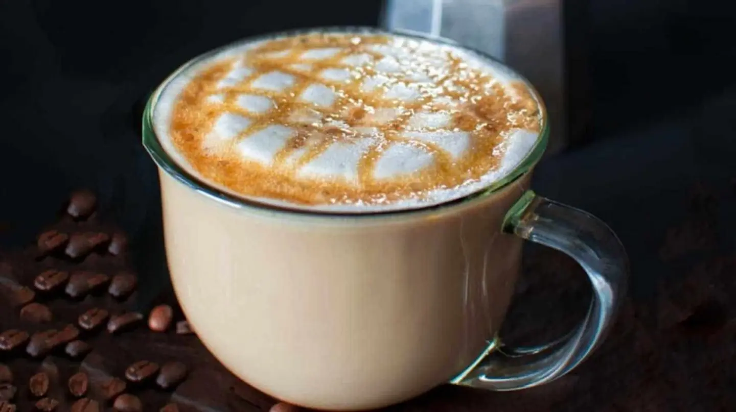 Hot Salted Caramel Latte