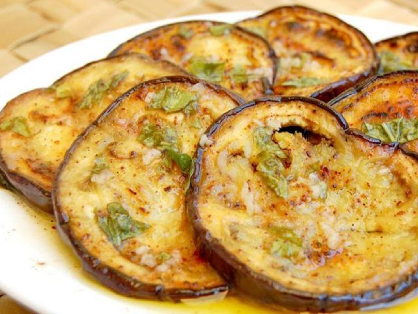 باذنجان مقلي