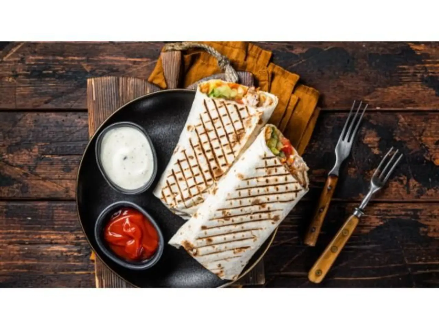Saj Bread Shawarma