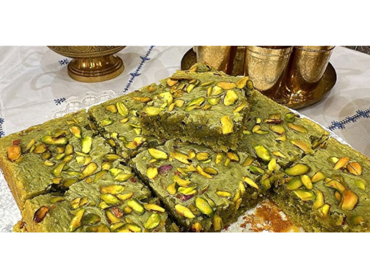 Pistachio Brownie