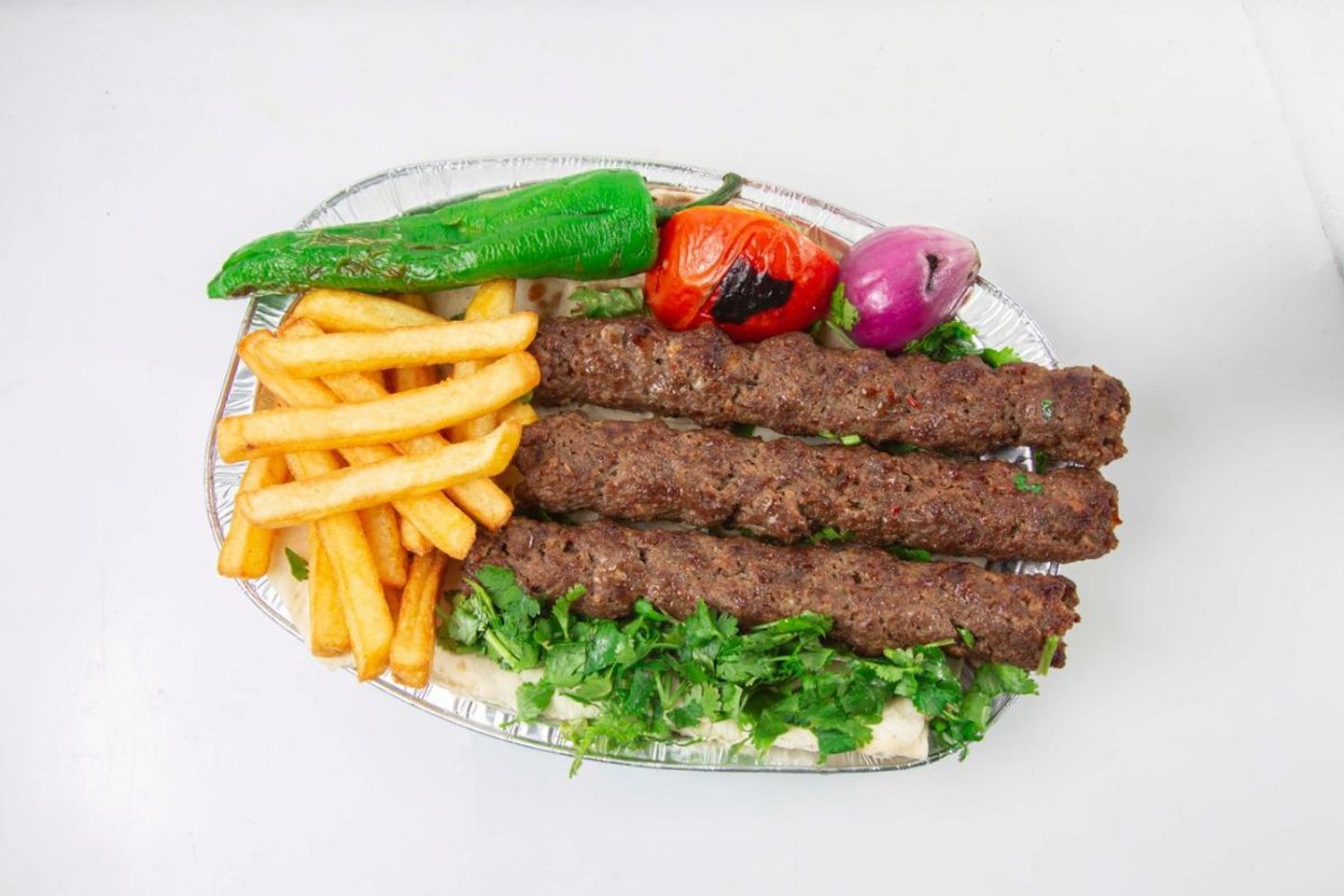 صحن كباب لحم