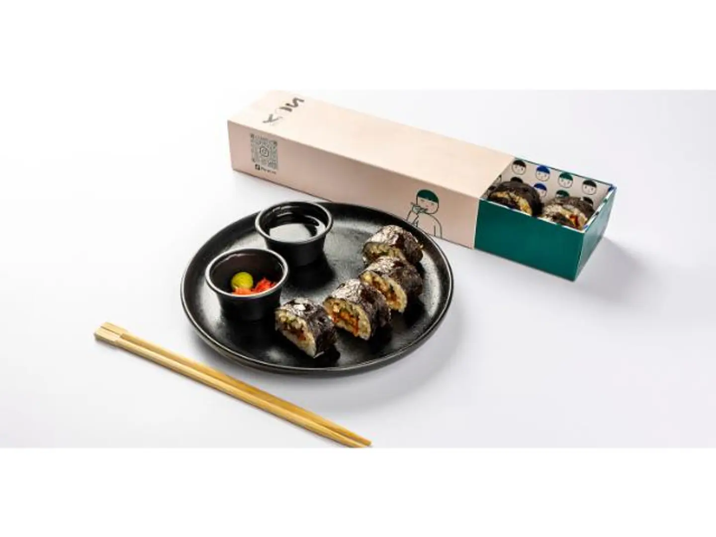 Sweet Salty Veggie Roll