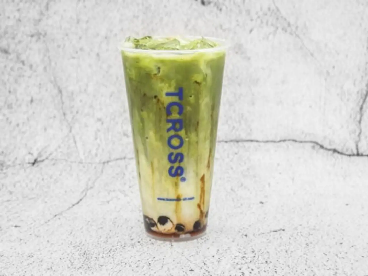 Milk Tea Matcha Boba