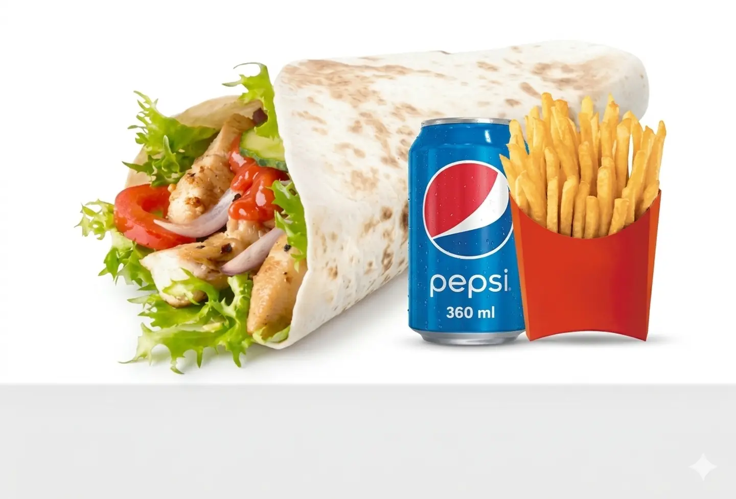 وجبة تورتيلا سمك