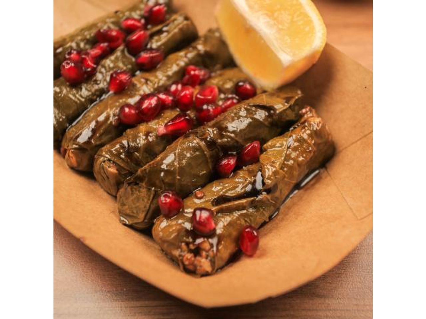 ورق عنب بدبس الرمان