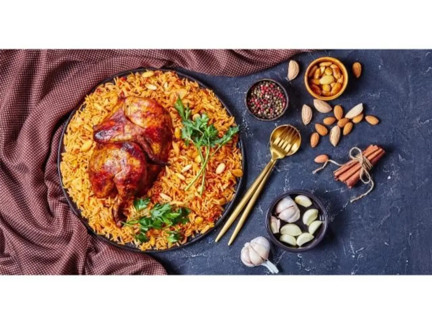 Half A Chicken Kabsa