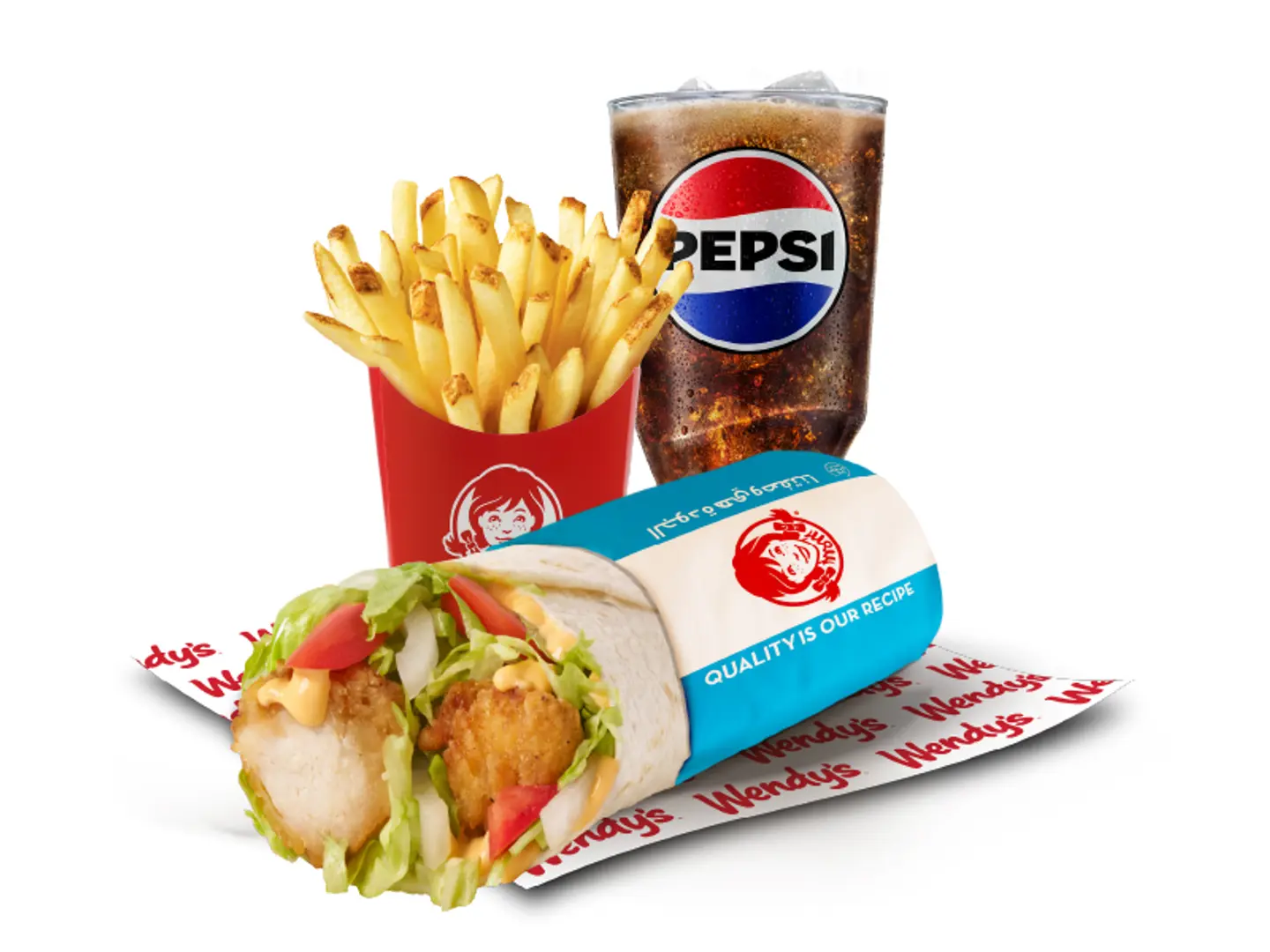 Extra Dynamite Chicken Wrap Combo