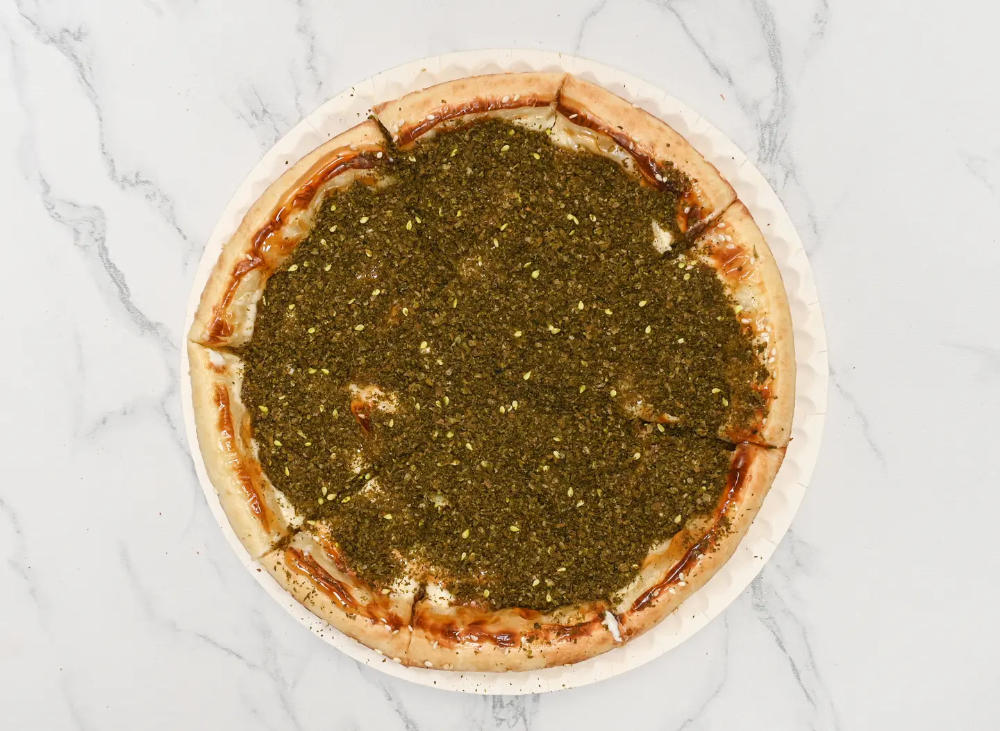 فطيرة جبن زعتر