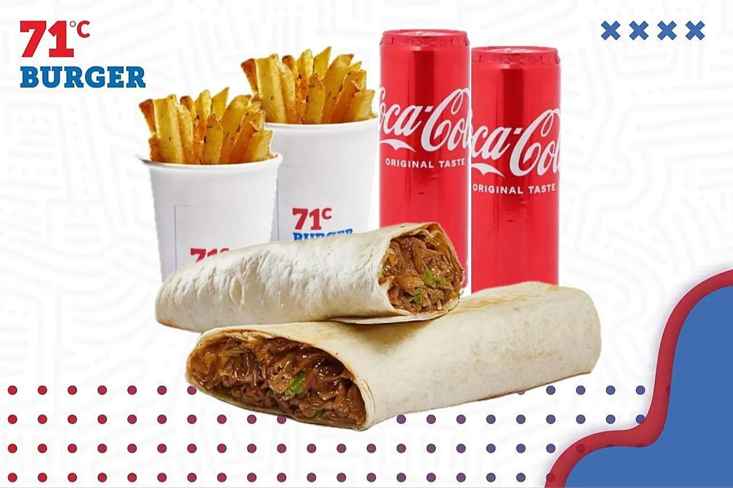 Two Special Brisket Wrap Meals