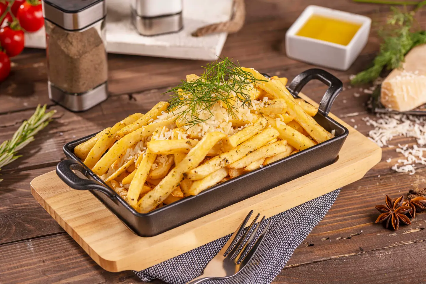Truffle Parmesan Fries