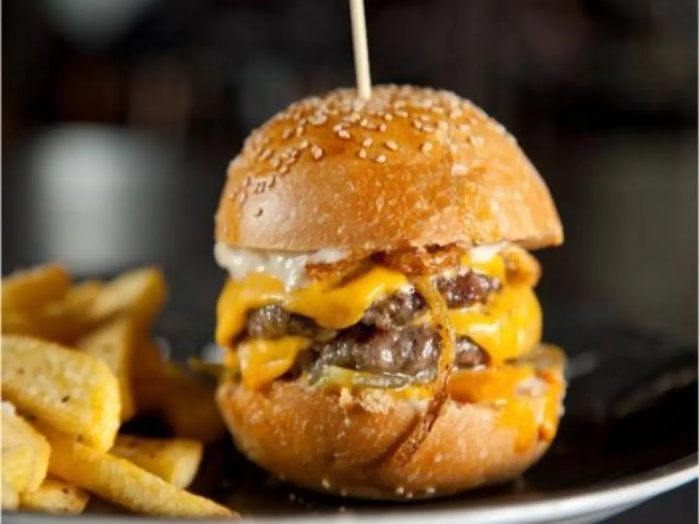 Cheddar Cheese Burger