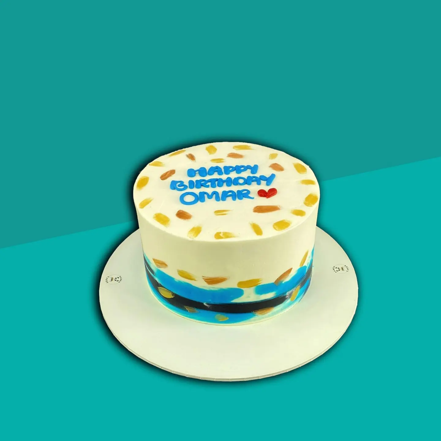 Shade Of Blue Cake