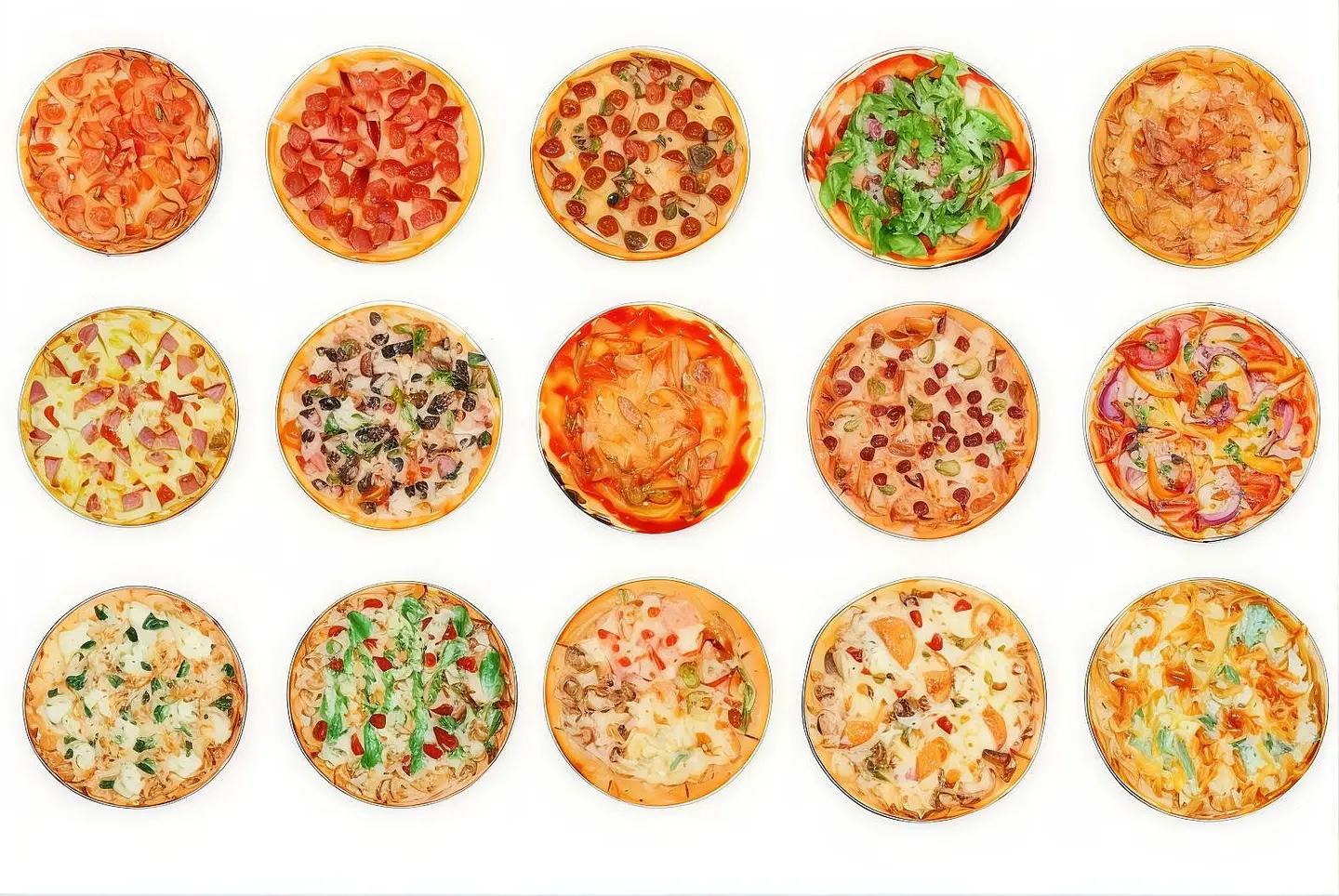 Cheese And Vegetables 3 Small Pieces