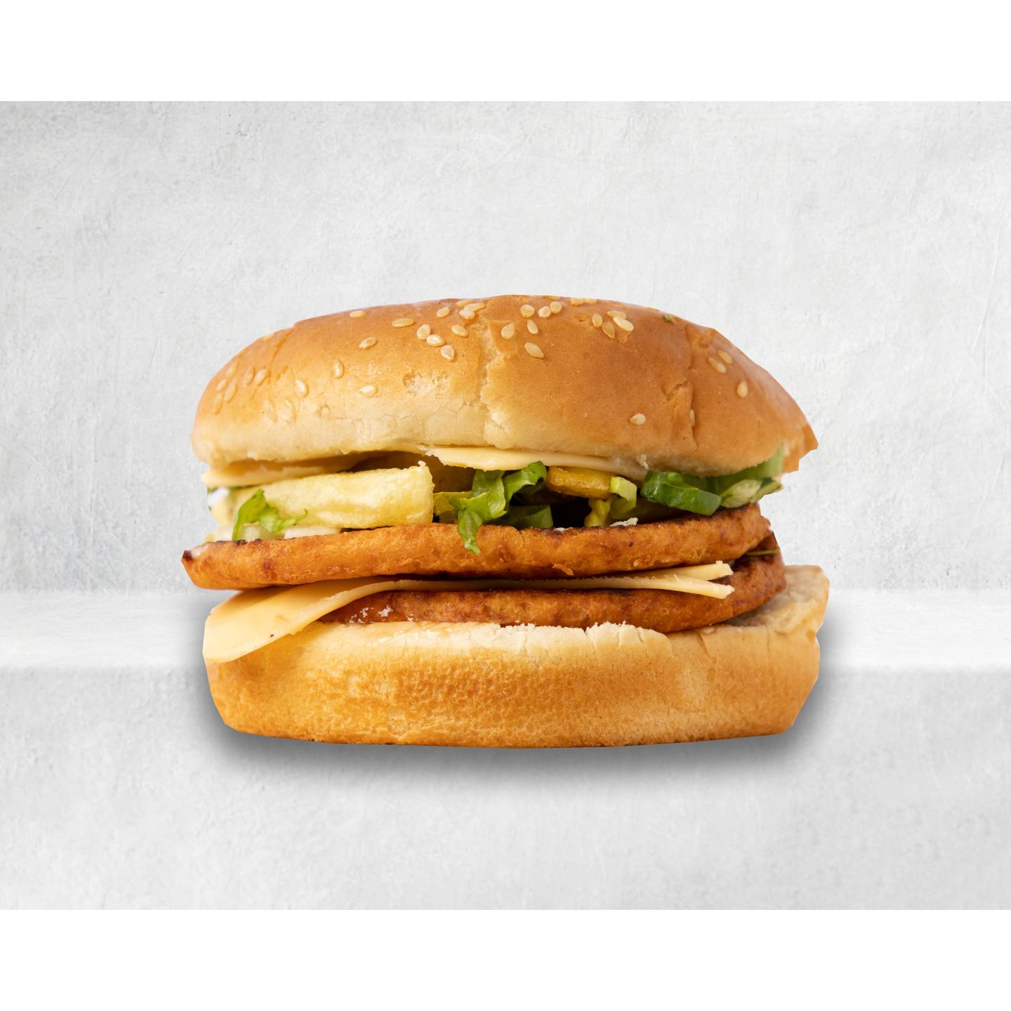 Double Chicken Burger