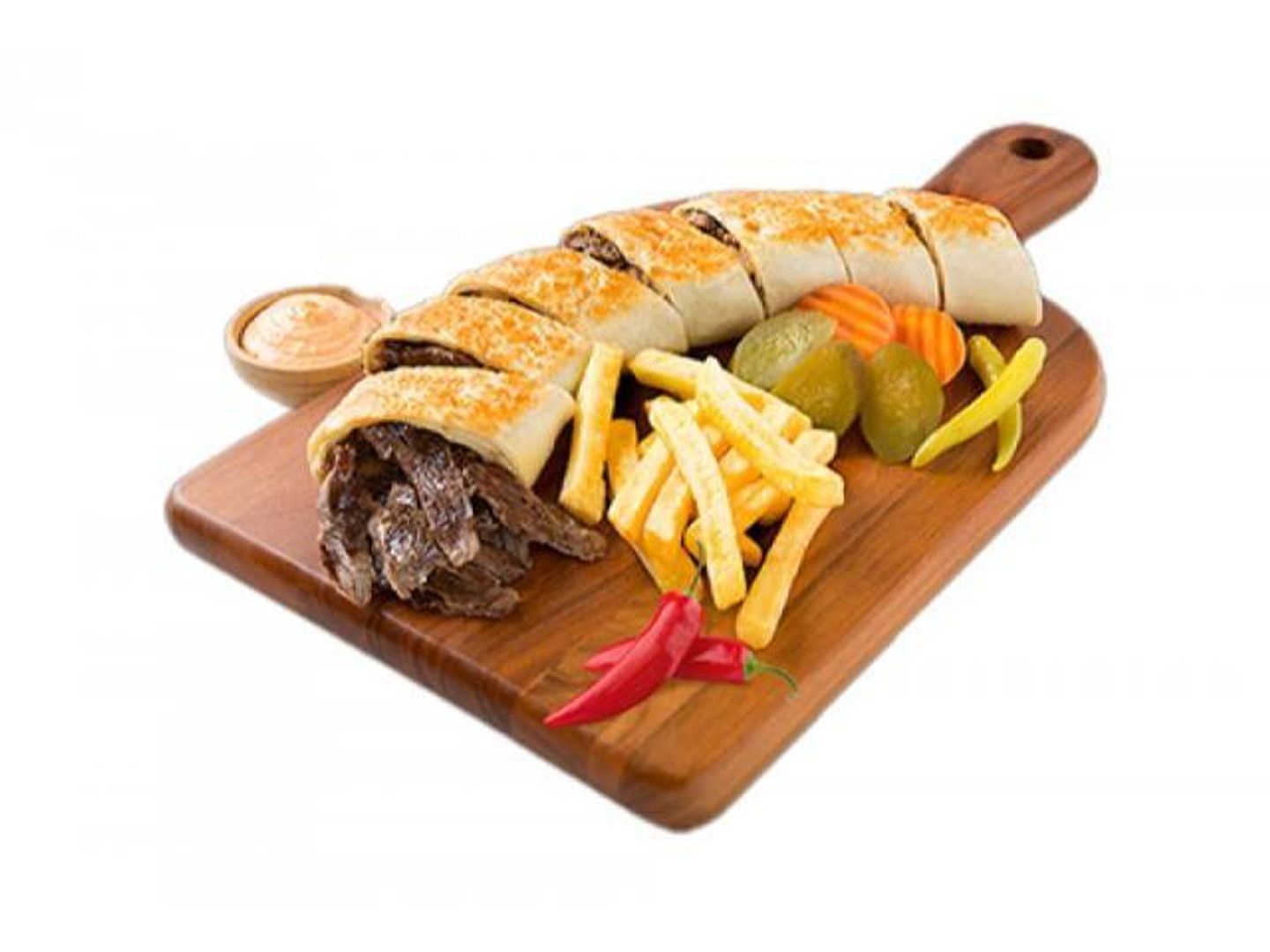 Arabic Meat Shawarma Plate