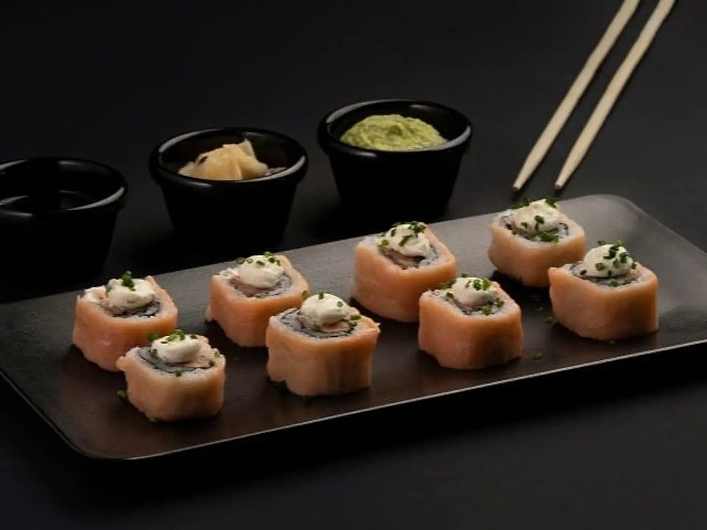 ماكي السالمون المدخن