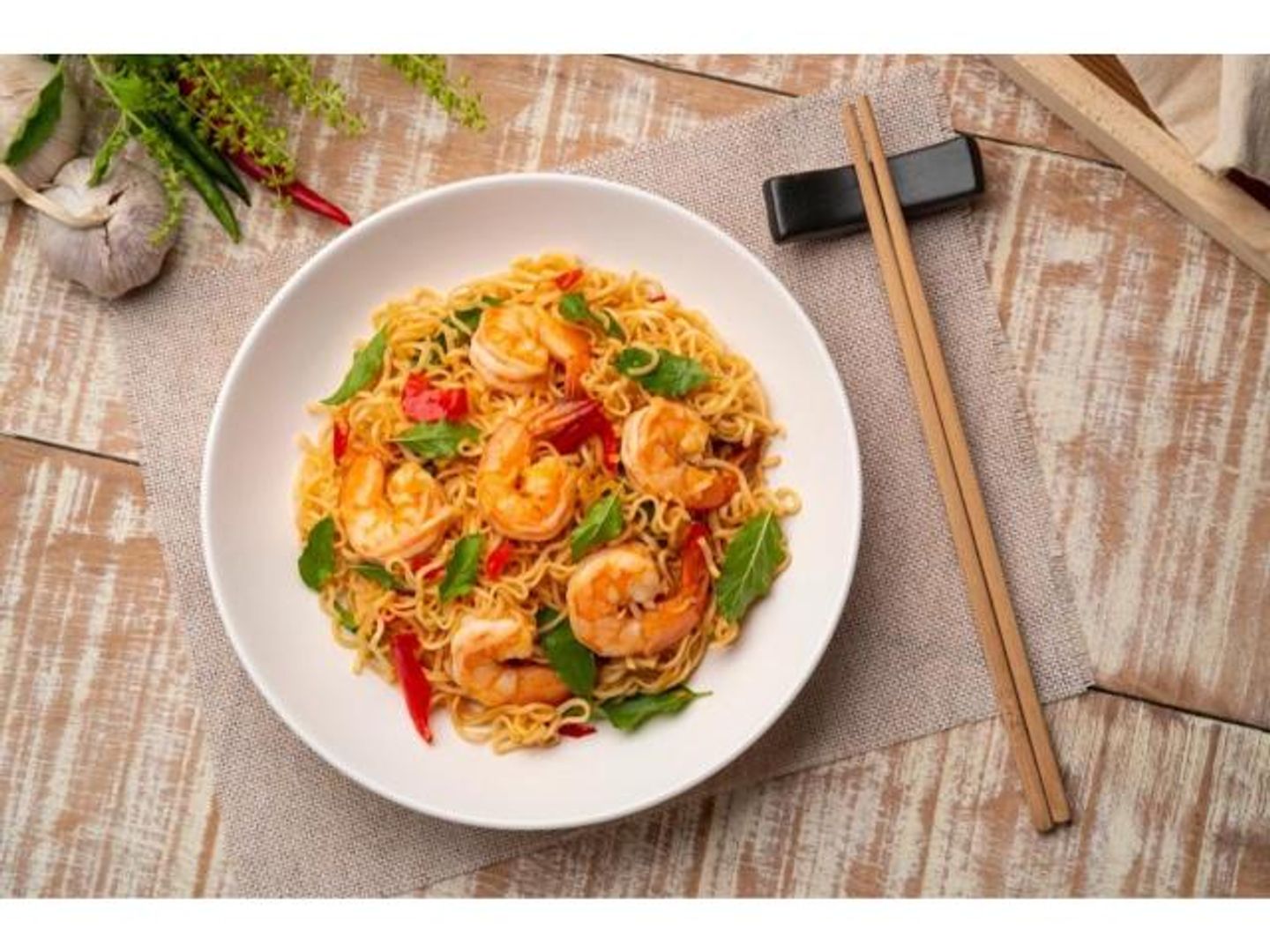 Fried Shrimp Noodles