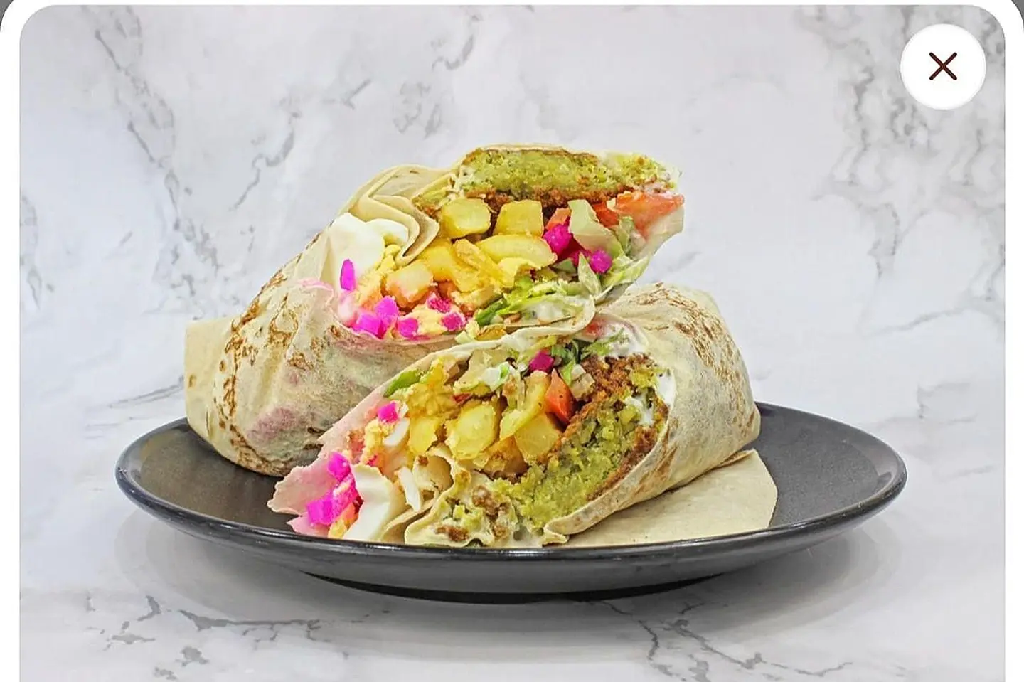 ساندوتش فلافل عادي