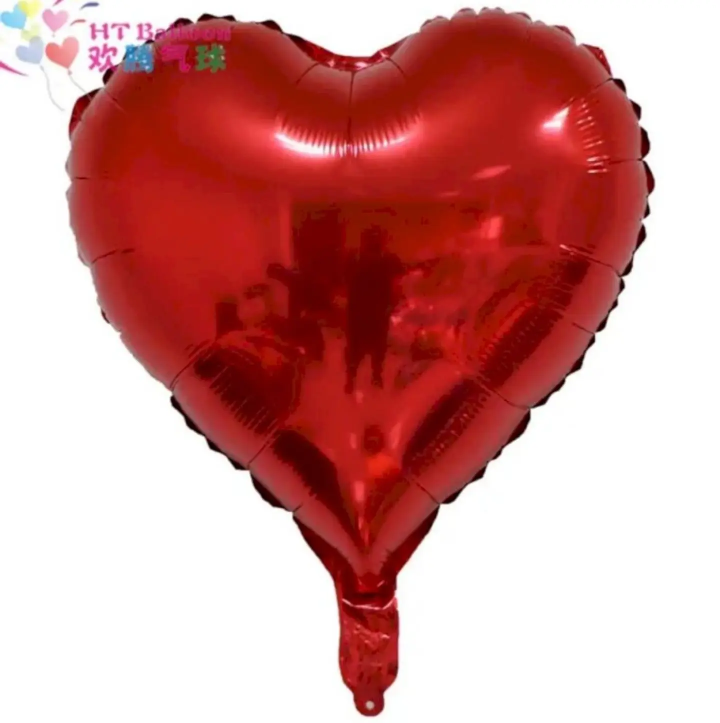 بالون قلب أحمر