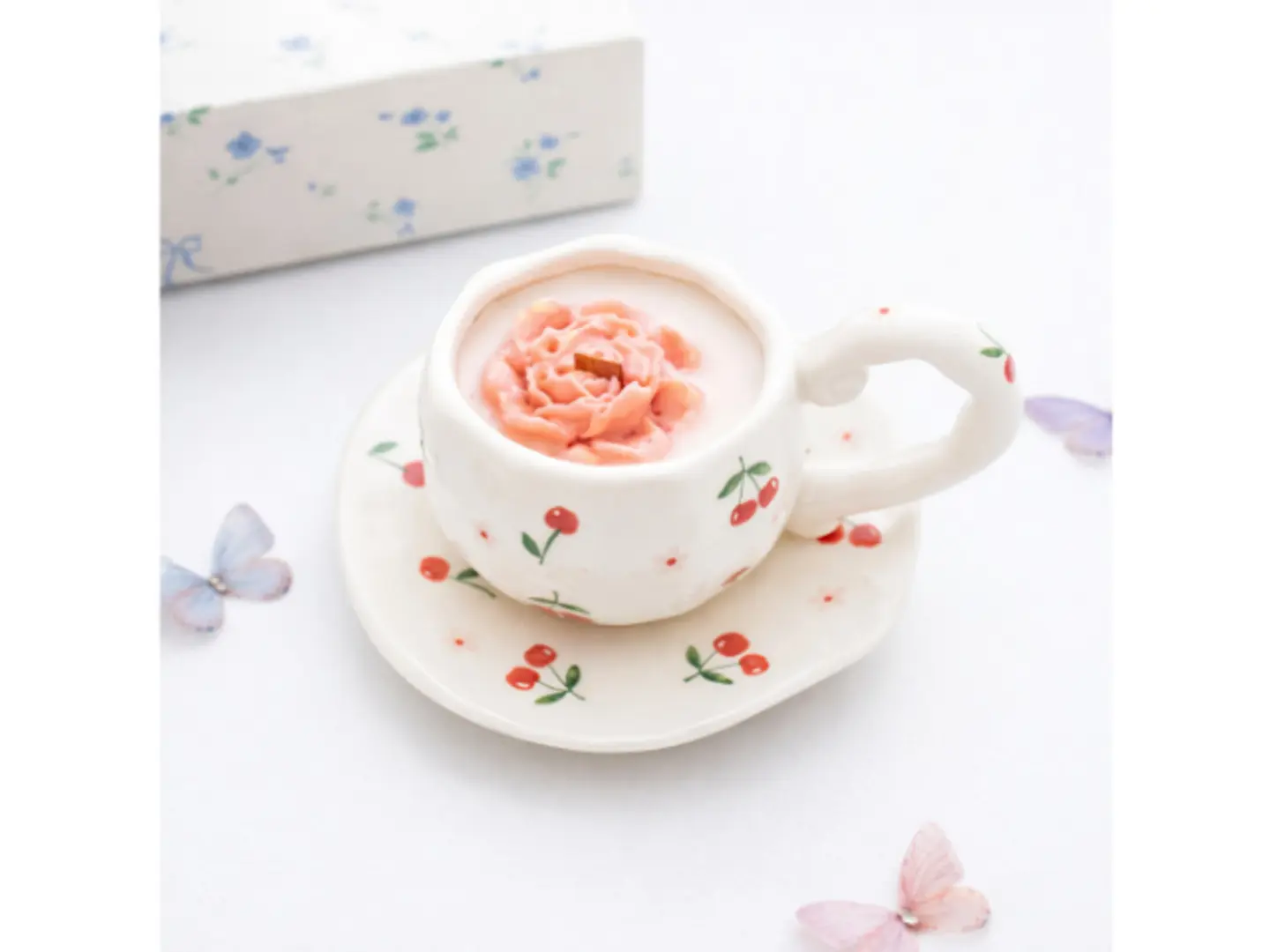 Cherry Candle Cup