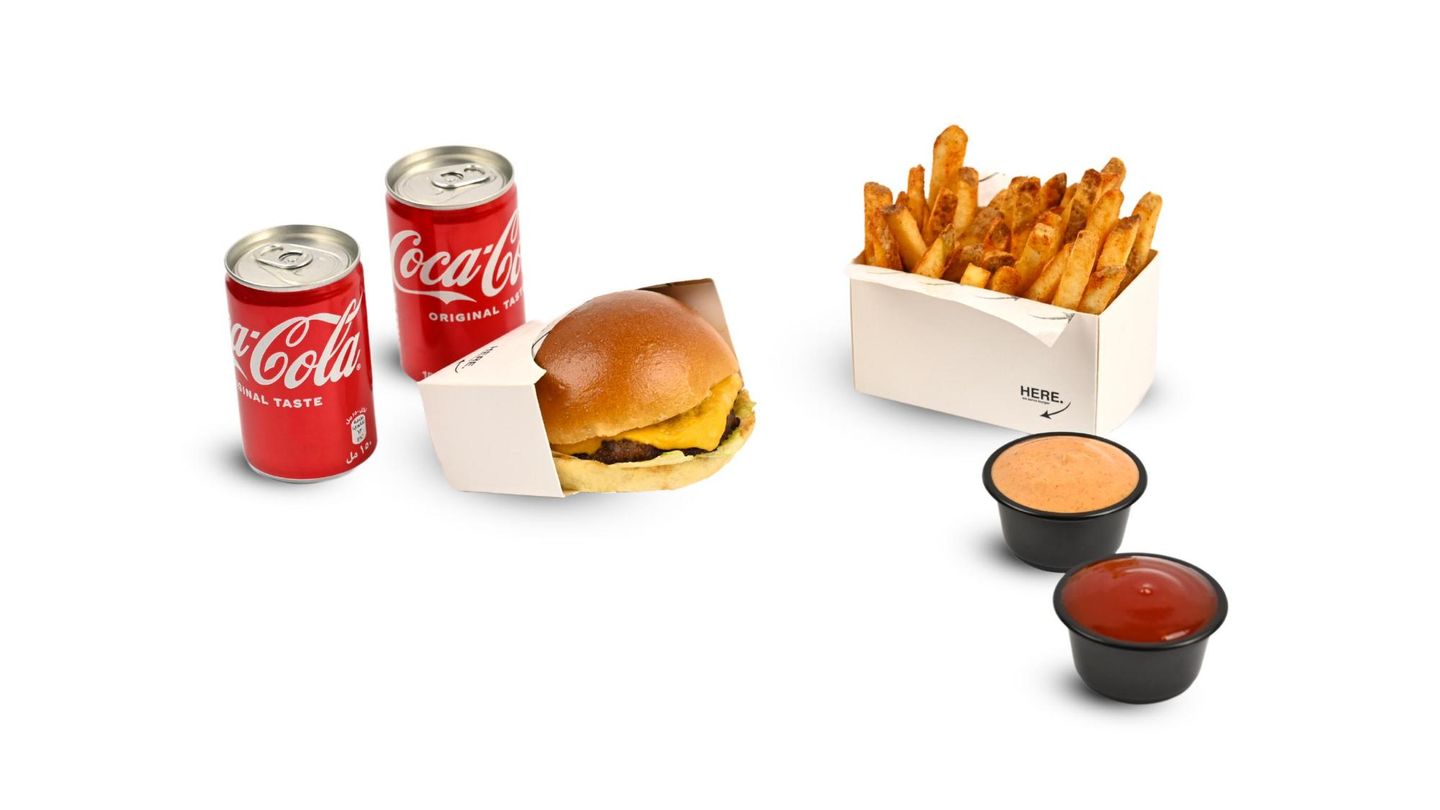 Single Beef Burger Meal