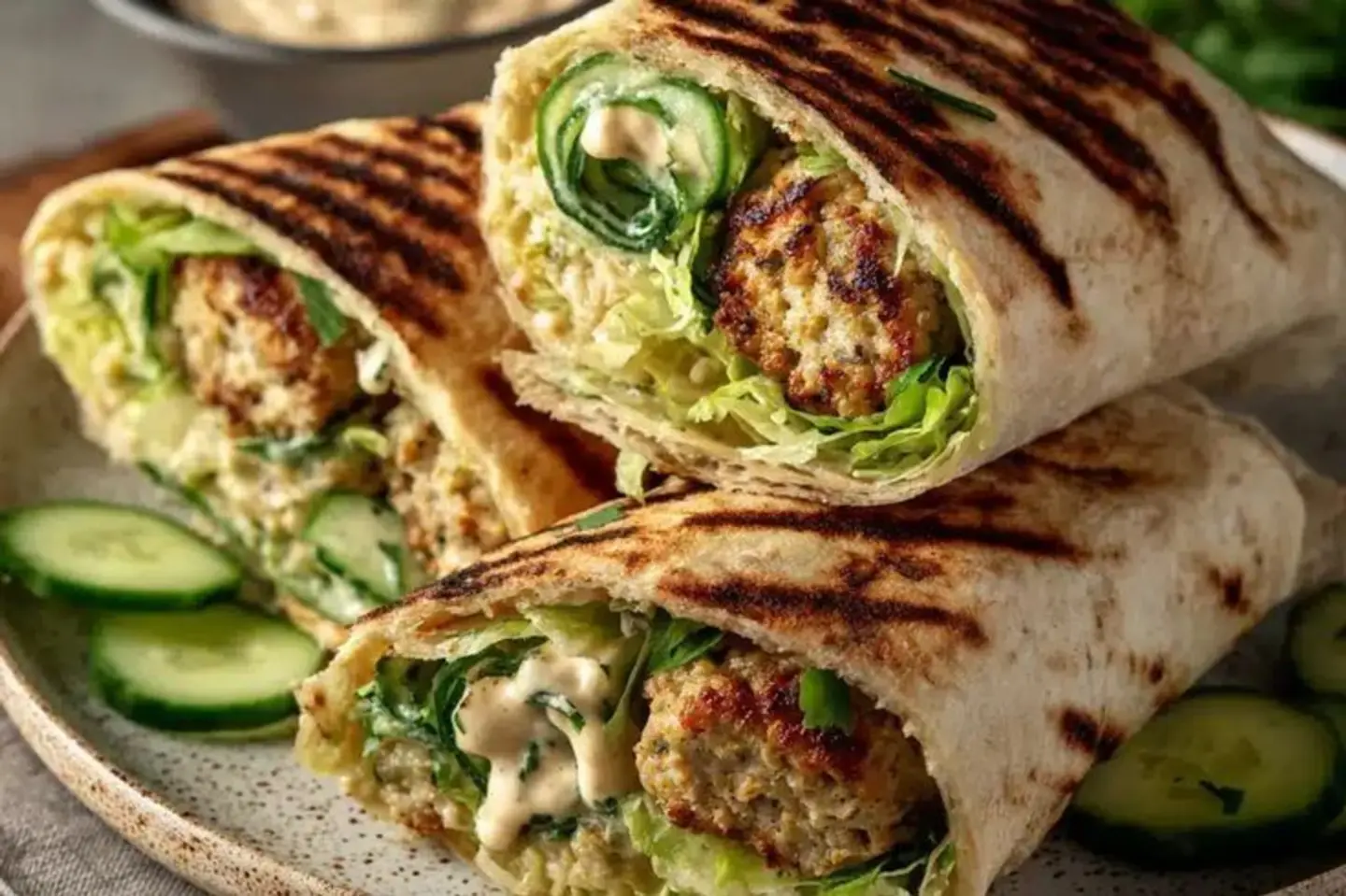 Chicken Kofta Wrap
