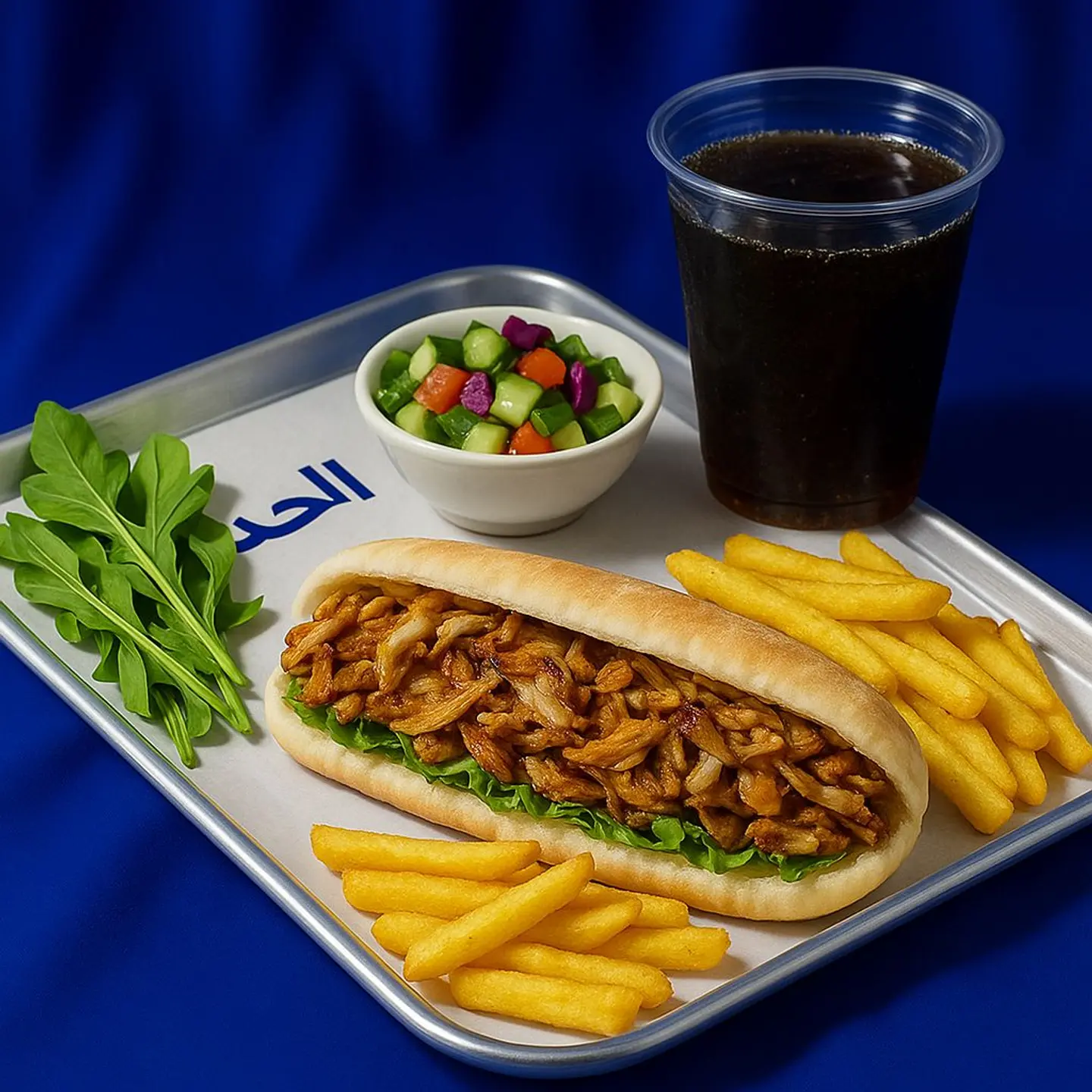 Shawarma Sandwich Meal