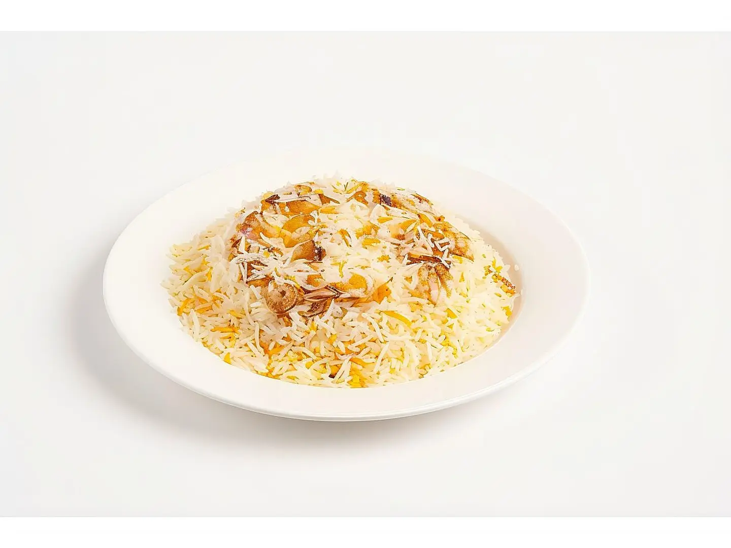 ارز برياني بالروبيان