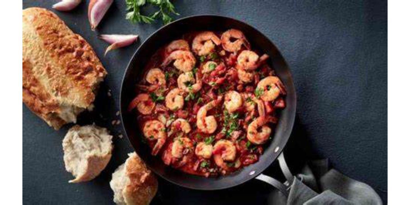 طاجن جمبري احمر