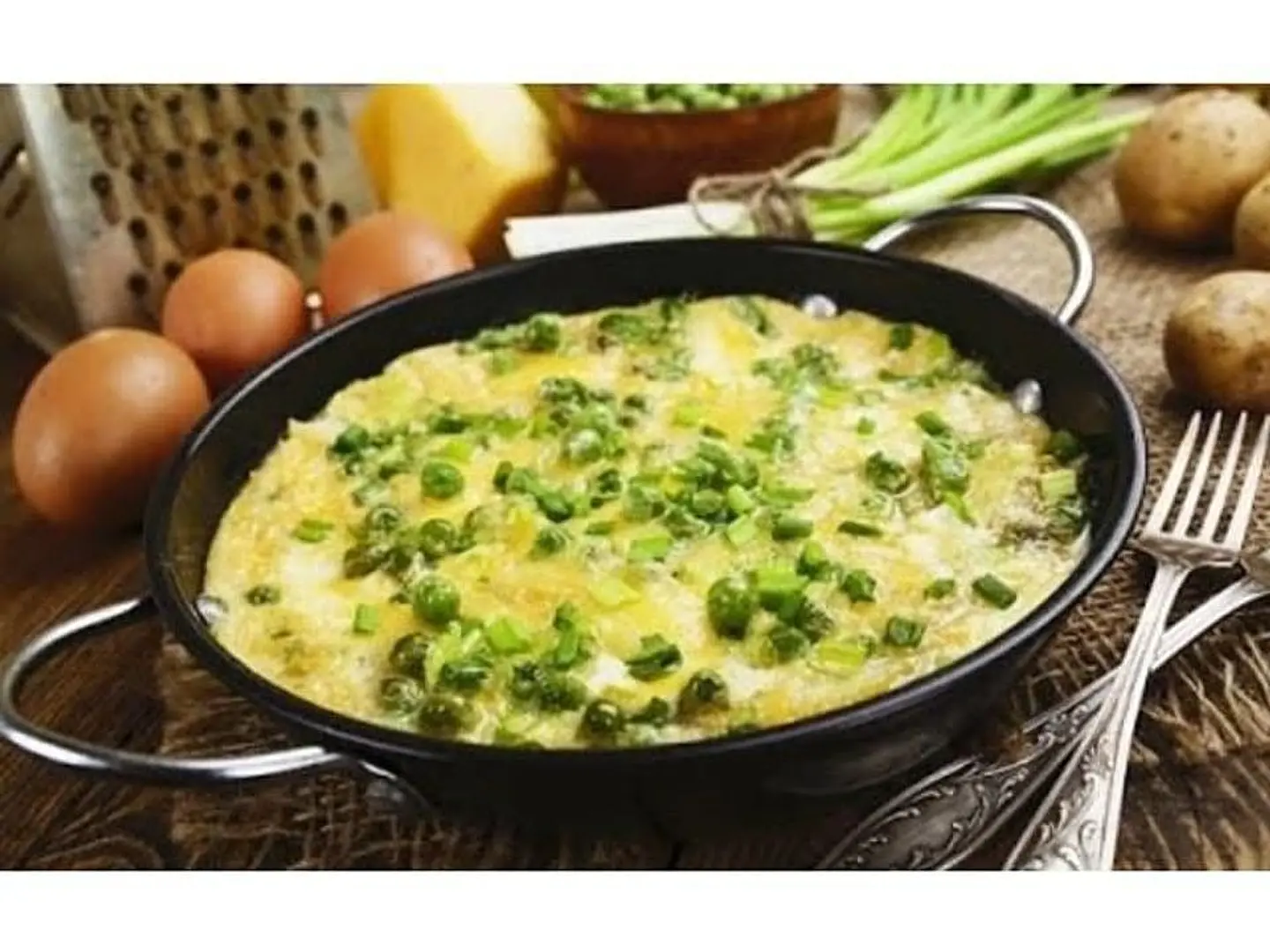Peas With Eggs