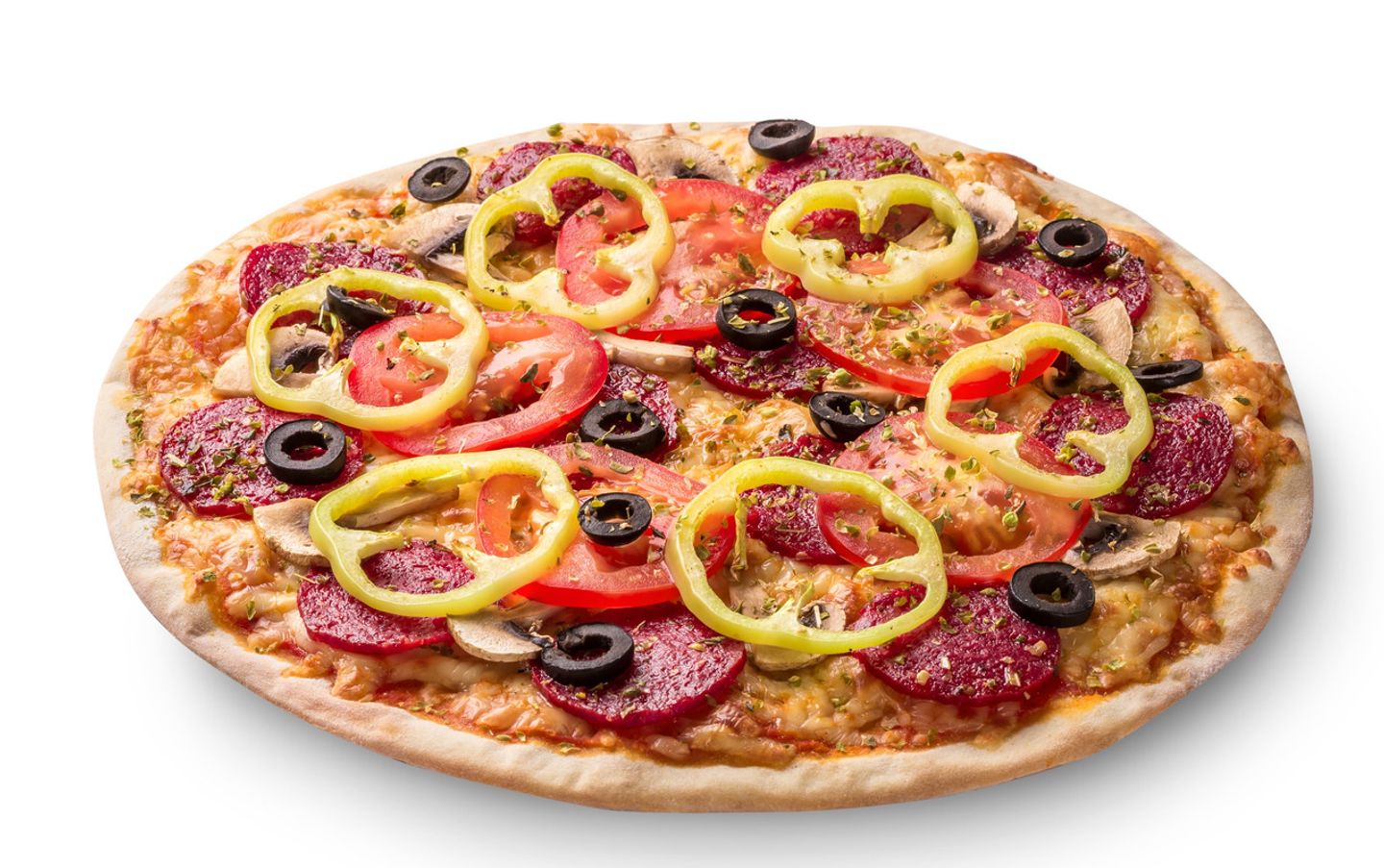 Beef With Pepperoni Pizza