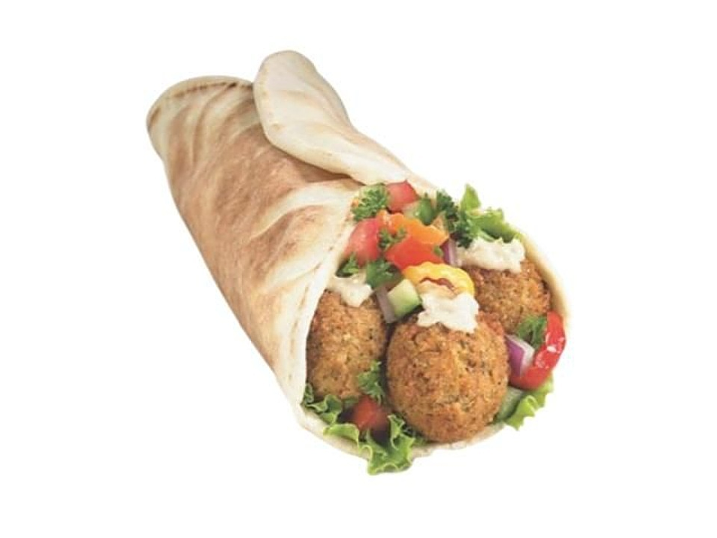 Falafel With Double Cheese Sandwich